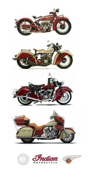 Indian motorcycles advert