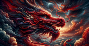 Red sky dragon