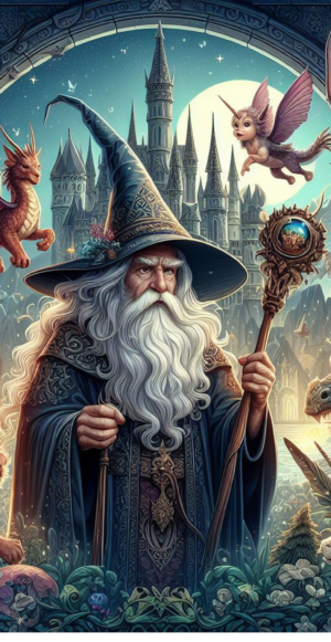 Wizard and castle