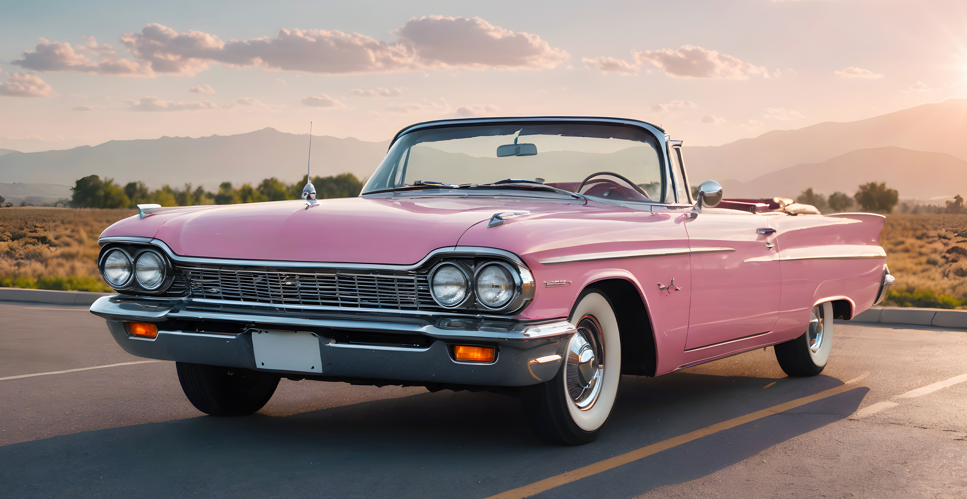 Ai pink cadillac