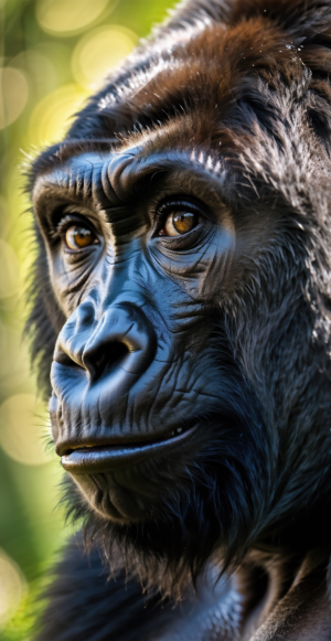 Gorilla face
