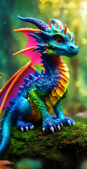 Forest rainbow dragon