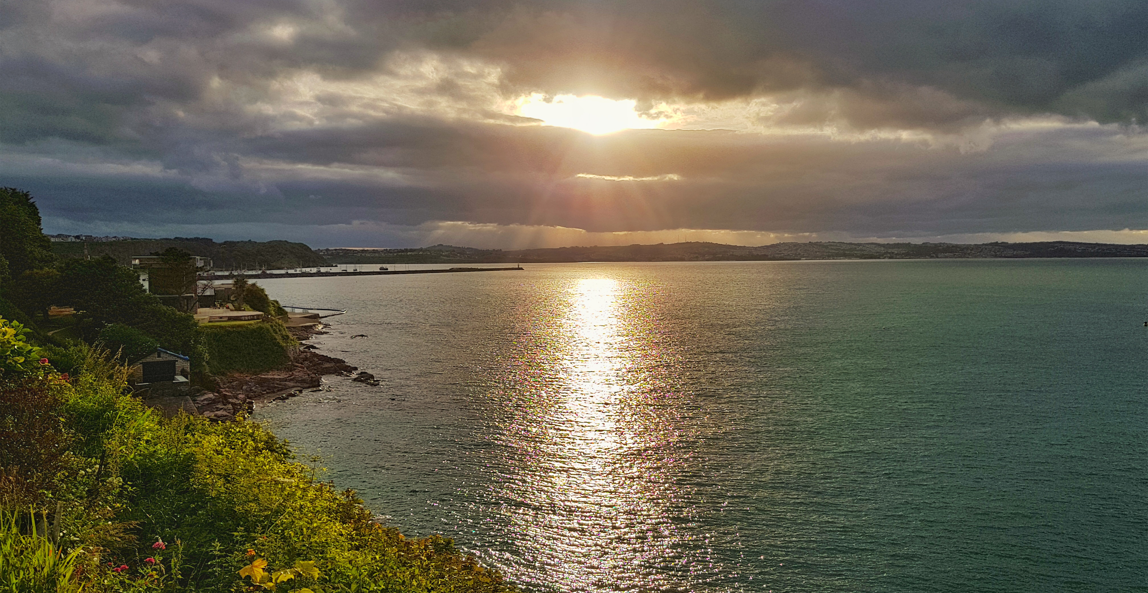 Berry head sea view